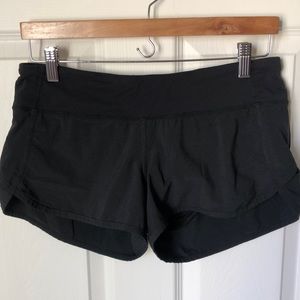 Lululemon Black running Shorts
